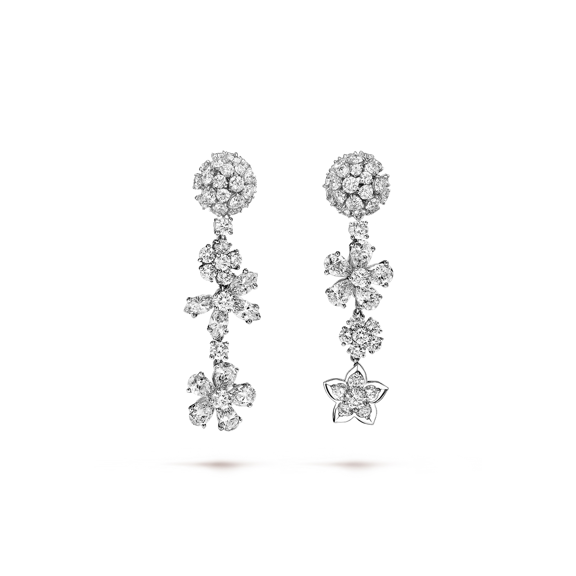 VAN CLEEF ARPELS FOLIE DES PRÉS EARRINGS VCARP05H00